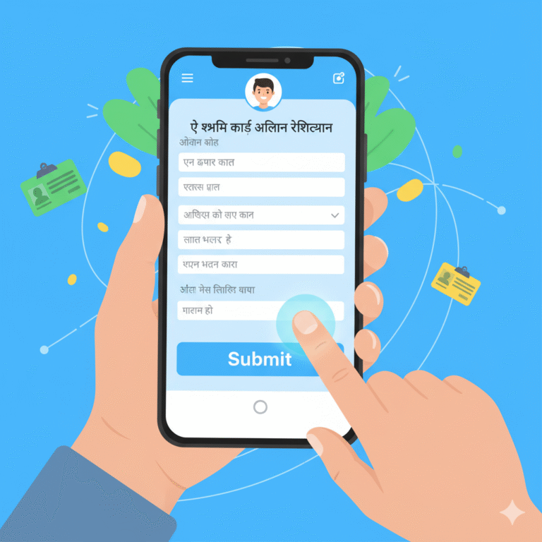 ई श्रमिक कार्ड ऑनलाइन रजिस्ट्रेशन – आसान तरीका e-Shramik कार्ड बनाने का