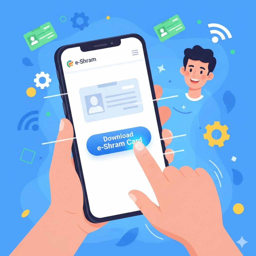 How to e Shram Card Download